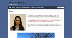 Desktop Screenshot of laurablackwell.com